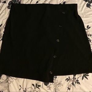 Black mini skirt from Torrid
